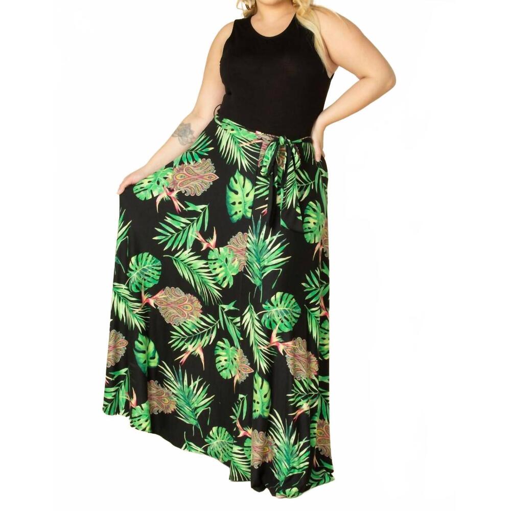 NEW KAREN T DESIGN midnight grace maxi dress in black